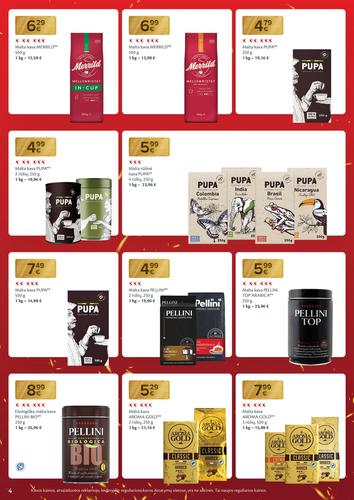 MAXIMA akcijų leidinys "Nukalta kaina – visada kaip per akciją" nuo gruodžio 2 d.