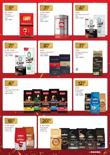 MAXIMA akcijų leidinys "Nukalta kaina – visada kaip per akciją" nuo gruodžio 2 d.