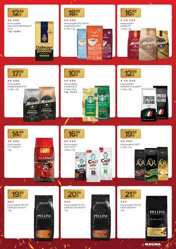 MAXIMA akcijų leidinys "Nukalta kaina – visada kaip per akciją" nuo gruodžio 2 d.