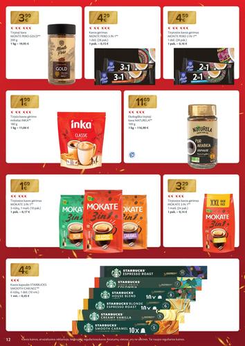 MAXIMA akcijų leidinys "Nukalta kaina – visada kaip per akciją" nuo gruodžio 2 d.