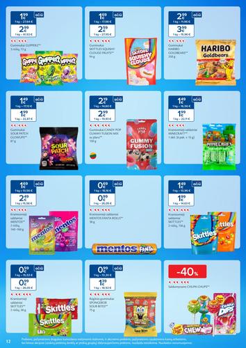 MAXIMA akcijų leidinys "SALDUMYNŲ IR UŽKANDŽIŲ MĖNUO" nuo vasario 3 d.