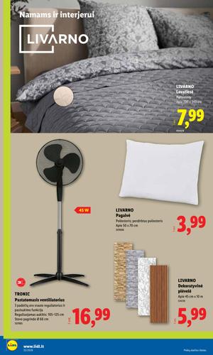 LIDL ne maisto prekių leidinys nuo rugpjūčio 10 d.