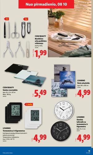 LIDL ne maisto prekių leidinys nuo rugpjūčio 10 d.