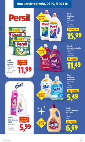 LIDL Švaros festivalis akcijų leidinys nuo kovo 19 d.