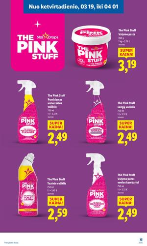 LIDL Švaros festivalis akcijų leidinys nuo kovo 19 d.