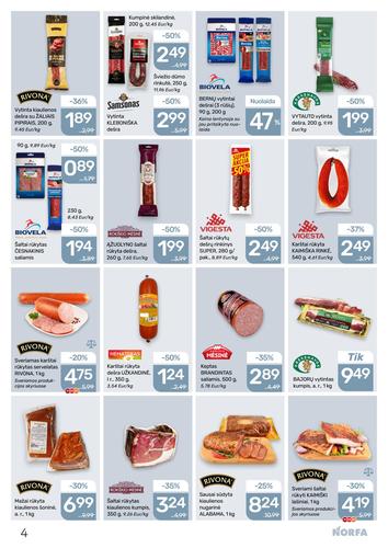 NORFA akcijų leidinys Nr. 4 nuo vasario 19 d.