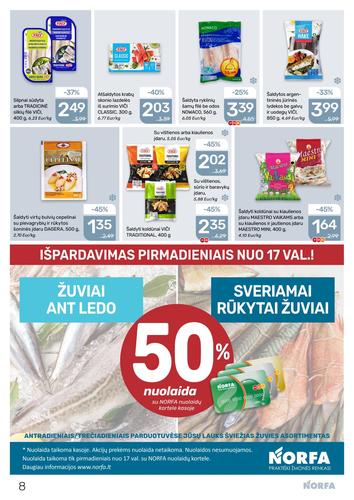 NORFA akcijų leidinys Nr. 4 nuo vasario 19 d.