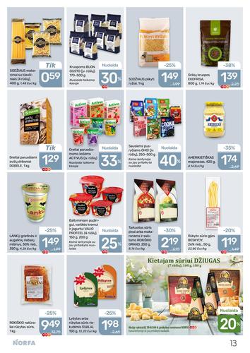 NORFA akcijų leidinys Nr. 4 nuo vasario 19 d.