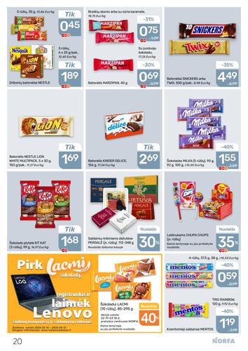 NORFA akcijų leidinys Nr. 4 nuo vasario 19 d.