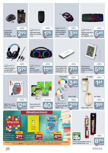 NORFA akcijų leidinys Nr. 4 nuo vasario 19 d.