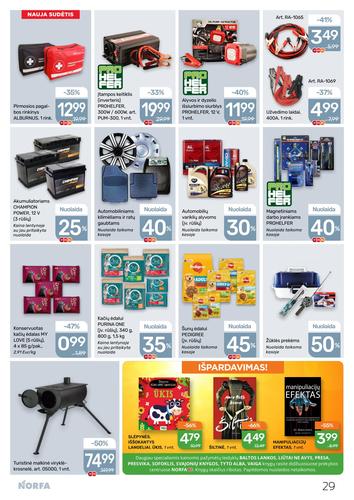 NORFA akcijų leidinys Nr. 4 nuo vasario 19 d.