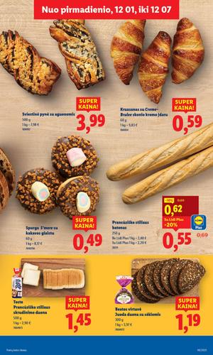 LIDL maisto akcijų leidinys nuo ketvirtadienio, gruodžio 4 d.