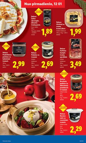 LIDL maisto akcijų leidinys nuo ketvirtadienio, gruodžio 4 d.