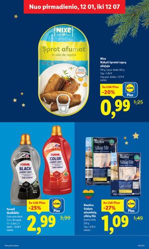 LIDL maisto akcijų leidinys nuo ketvirtadienio, gruodžio 4 d.