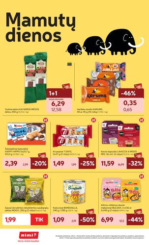 RIMI akcijų leidinys Nr. 41 nuo spalio 6 d.