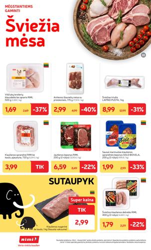 RIMI akcijų leidinys Nr. 41 nuo spalio 6 d.