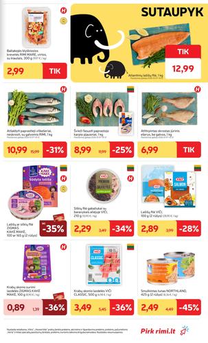 RIMI akcijų leidinys Nr. 41 nuo spalio 6 d.