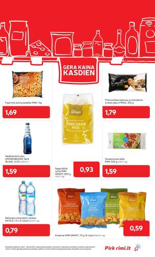 RIMI akcijų leidinys Nr. 41 nuo spalio 6 d.
