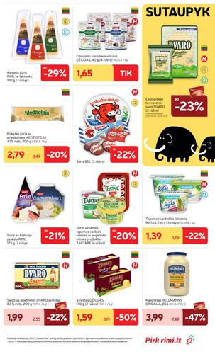 RIMI akcijų leidinys Nr. 41 nuo spalio 6 d.