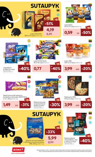 RIMI akcijų leidinys Nr. 41 nuo spalio 6 d.