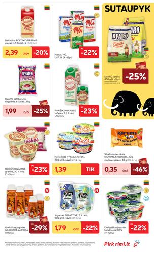 RIMI akcijų leidinys Nr. 41 nuo spalio 6 d.