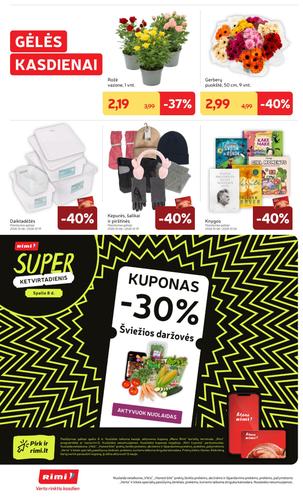 RIMI akcijų leidinys Nr. 41 nuo spalio 6 d.
