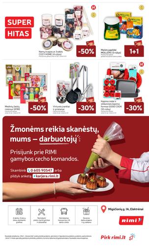 RIMI akcijų leidinys Nr. 41 nuo spalio 6 d.