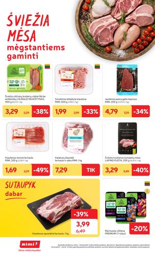 RIMI akcijų leidinys Nr. 2 nuo sausio 6 d.