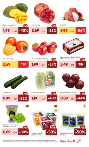 RIMI akcijų leidinys Nr. 2 nuo sausio 6 d.