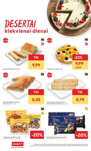 RIMI akcijų leidinys Nr. 2 nuo sausio 6 d.