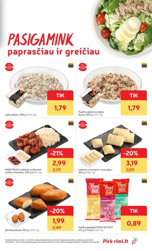 RIMI akcijų leidinys Nr. 2 nuo sausio 6 d.