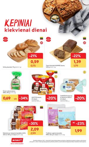RIMI akcijų leidinys Nr. 2 nuo sausio 6 d.
