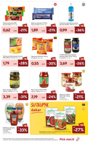 RIMI akcijų leidinys Nr. 2 nuo sausio 6 d.