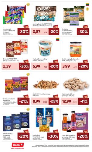 RIMI akcijų leidinys Nr. 2 nuo sausio 6 d.