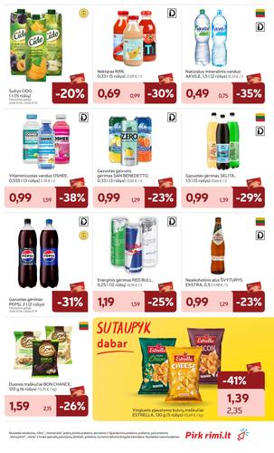 RIMI akcijų leidinys Nr. 2 nuo sausio 6 d.