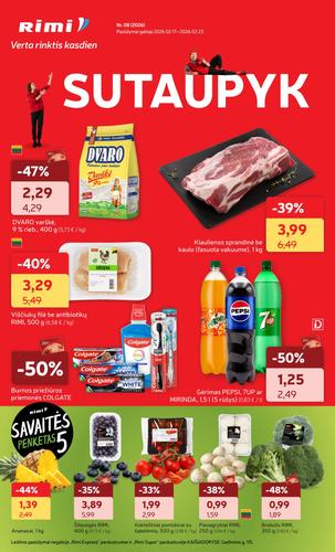 RIMI akcijų leidinys Nr. 8 nuo vasario 17 d.