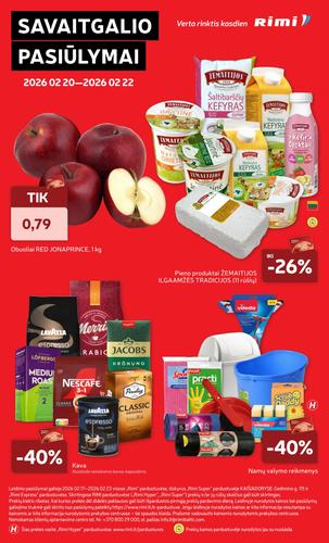 RIMI akcijų leidinys Nr. 8 nuo vasario 17 d.