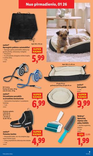 LIDL ne maisto prekių leidinys nuo sausio 26 d.