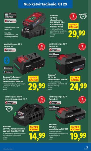 LIDL ne maisto prekių leidinys nuo sausio 26 d.