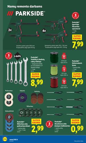 LIDL ne maisto prekių leidinys nuo sausio 26 d.