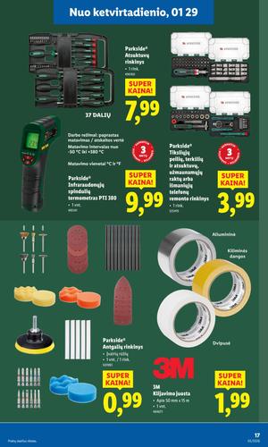 LIDL ne maisto prekių leidinys nuo sausio 26 d.