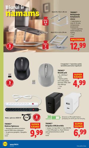 LIDL ne maisto prekių leidinys nuo sausio 26 d.