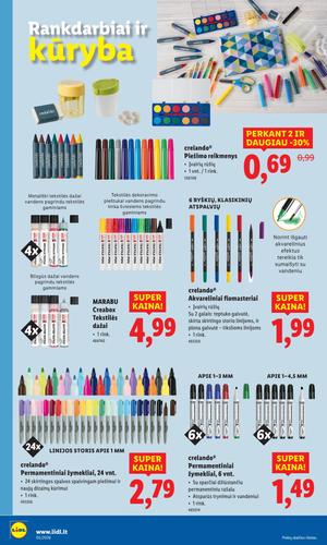 LIDL ne maisto prekių leidinys nuo sausio 26 d.