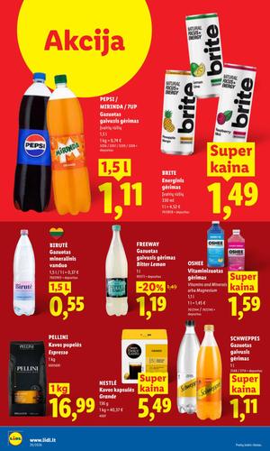 LIDL maisto akcijų leidinys nuo liepos 13 d.