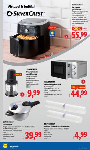 LIDL maisto akcijų leidinys nuo liepos 13 d.
