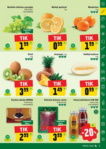 IKI akcijų leidinys "IKI Kaininis leidinys Nr. 29" nuo liepos 14 d.