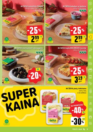IKI akcijų leidinys "IKI Kaininis leidinys Nr. 29" nuo liepos 14 d.