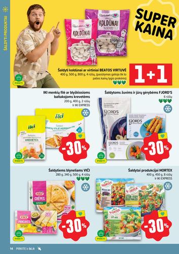 IKI akcijų leidinys "IKI Kaininis leidinys Nr. 29" nuo liepos 14 d.