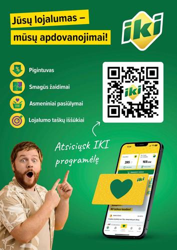 IKI akcijų leidinys "IKI Kaininis leidinys Nr. 29" nuo liepos 14 d.