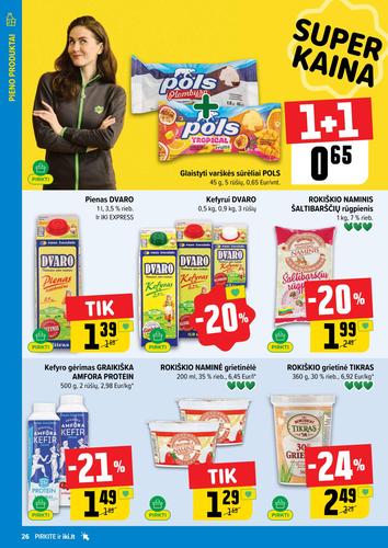IKI akcijų leidinys "IKI Kaininis leidinys Nr. 29" nuo liepos 14 d.